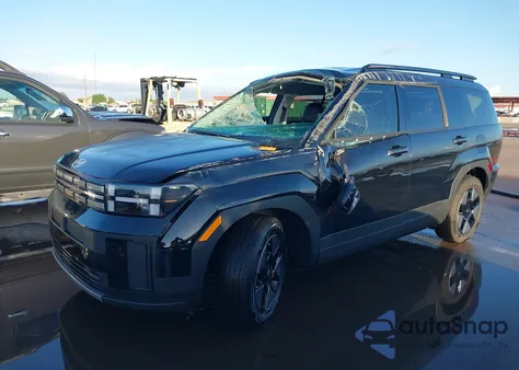 2025 Hyundai Santa Fe Hybrid Sel из США, поврежденный, VIN 5NMP24G12SH060749